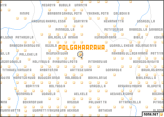 map of Polgahaarawa