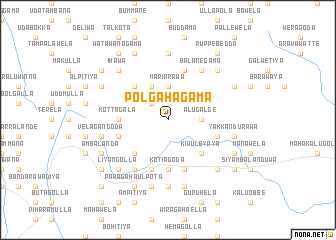 map of Polgahagama