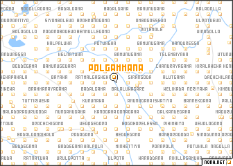 map of Polgammana