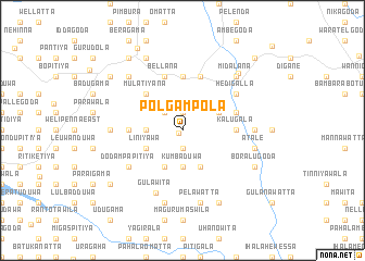 map of Polgampola