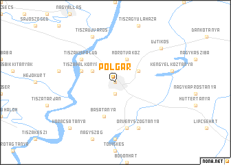 map of Polgár