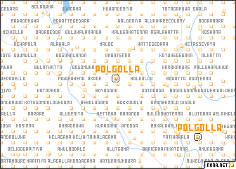 map of Polgolla