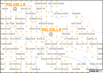 map of Polgolla