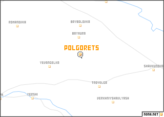 map of Polgorets