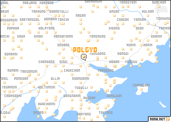 map of Pŏlgyo