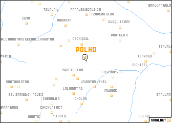 map of Pol Ho