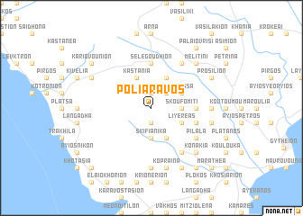 map of Poliáravos