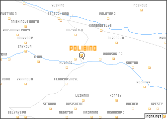 map of Polibino