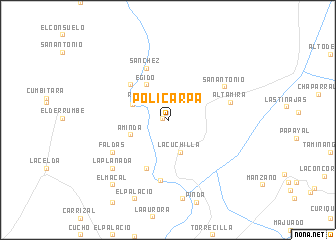 map of Policarpa