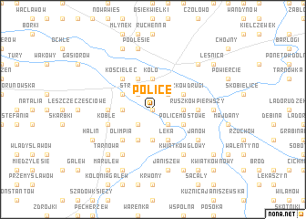 map of Police