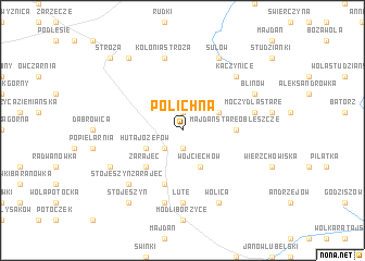 map of Polichna