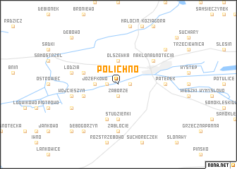 map of Polichno