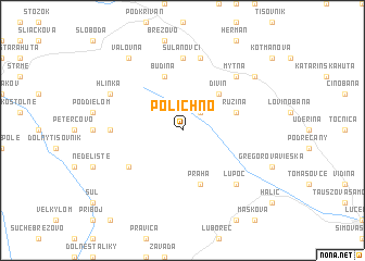 map of Polichno