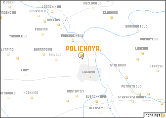 map of Polichnya