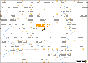 map of Policiori