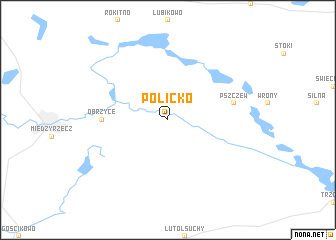 map of Policko