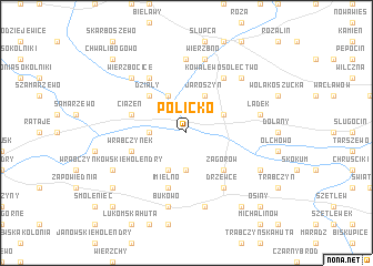 map of Policko