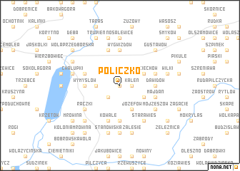 map of Policzko