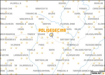 map of Polide de Cima