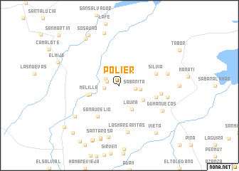 map of Polier