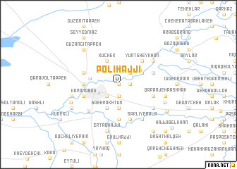 map of Polī Ḩājjī