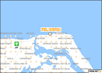 map of Polikandi