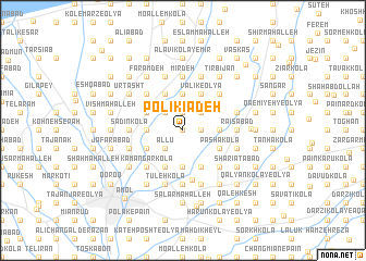 map of Polīkīādeh