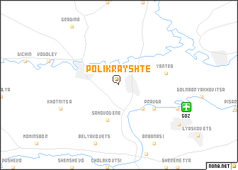 map of Polikrayshte
