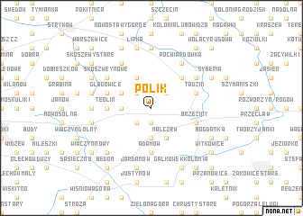 map of Polik