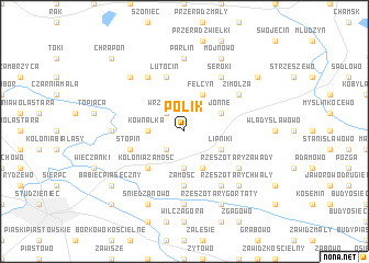 map of Polik
