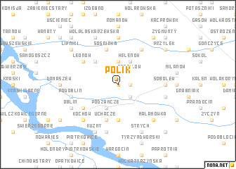 map of Polik