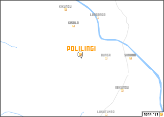 map of Polilingi