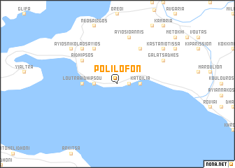 map of Polílofon