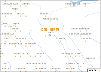 map of Polimieri