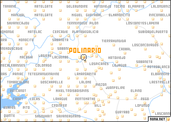 map of Polinario