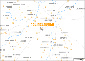 map of Polín Clavado