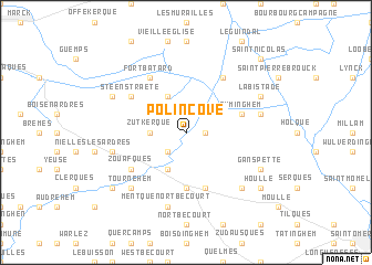 map of Polincove