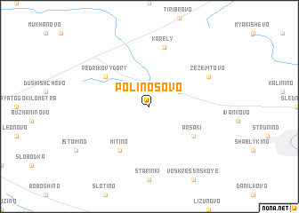 map of Polinosovo