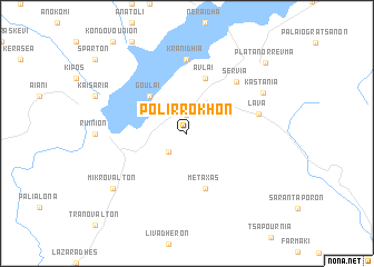 map of Polírrokhon