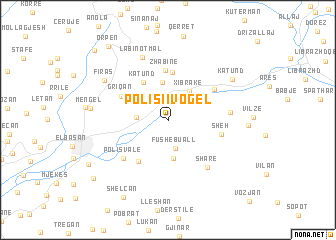 map of Polisi i Vogël