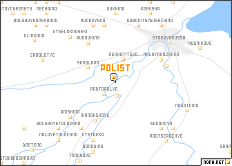 map of Polist\