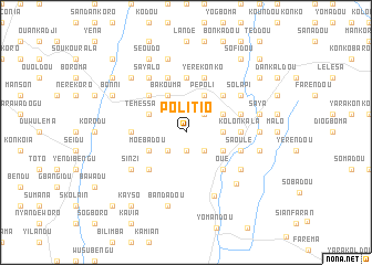 map of Politio