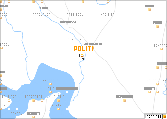 map of Politi