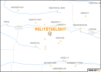 map of Politotdel\