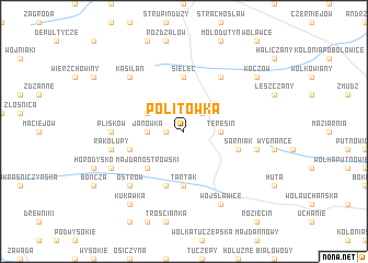 map of Politówka