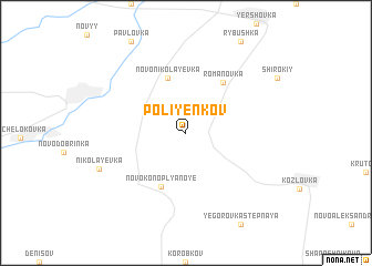 map of Poliyenkov