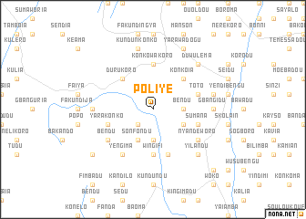 map of Poliye