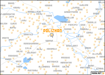 map of Polizhan