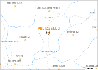 map of Polizzello