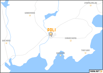 map of Poli